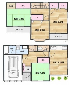 岸和田市作才町の中古一戸建ては、賃貸で入居されてからでも購入可能な物件でございます(^_^)v